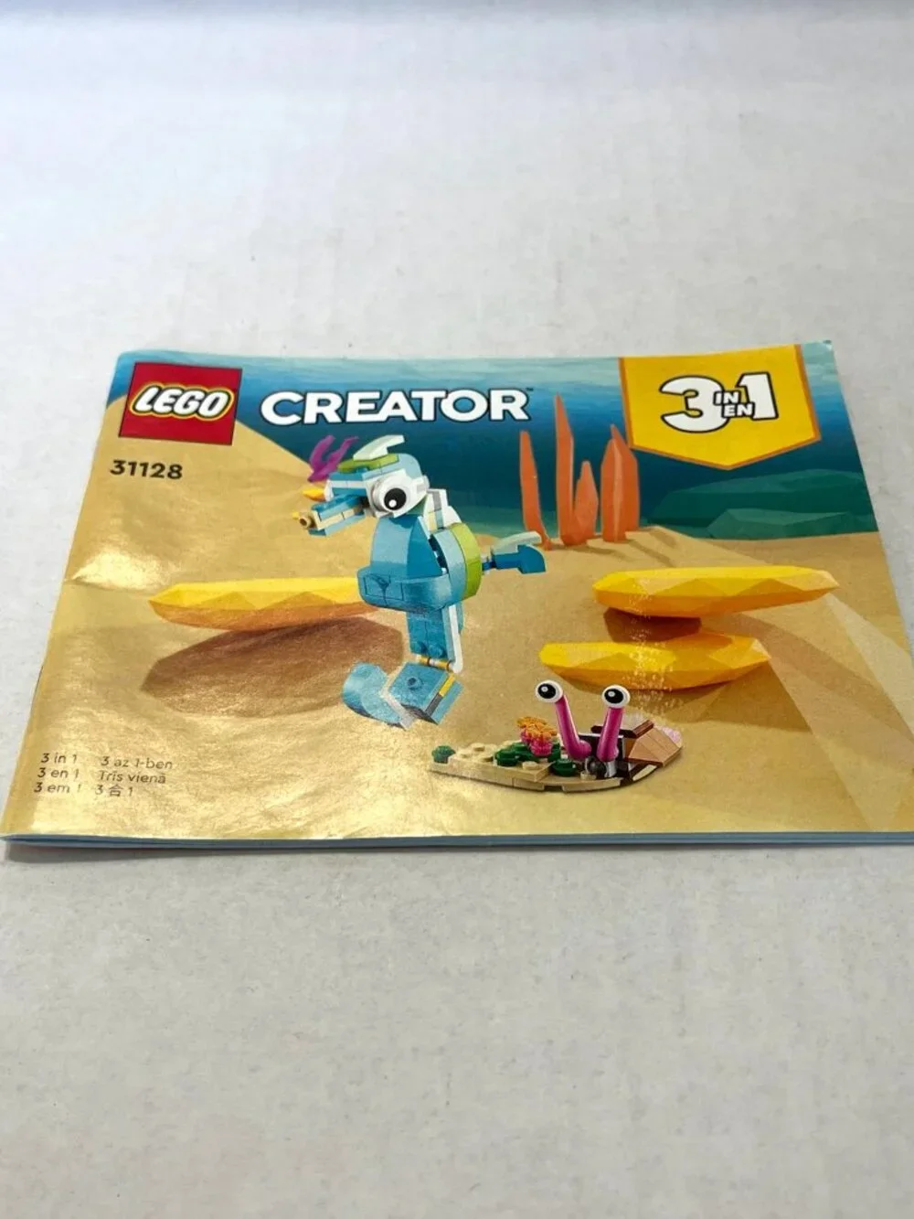 LEGO Creator 3-in-1 Dolphin and Turtle #31128 RETIRED